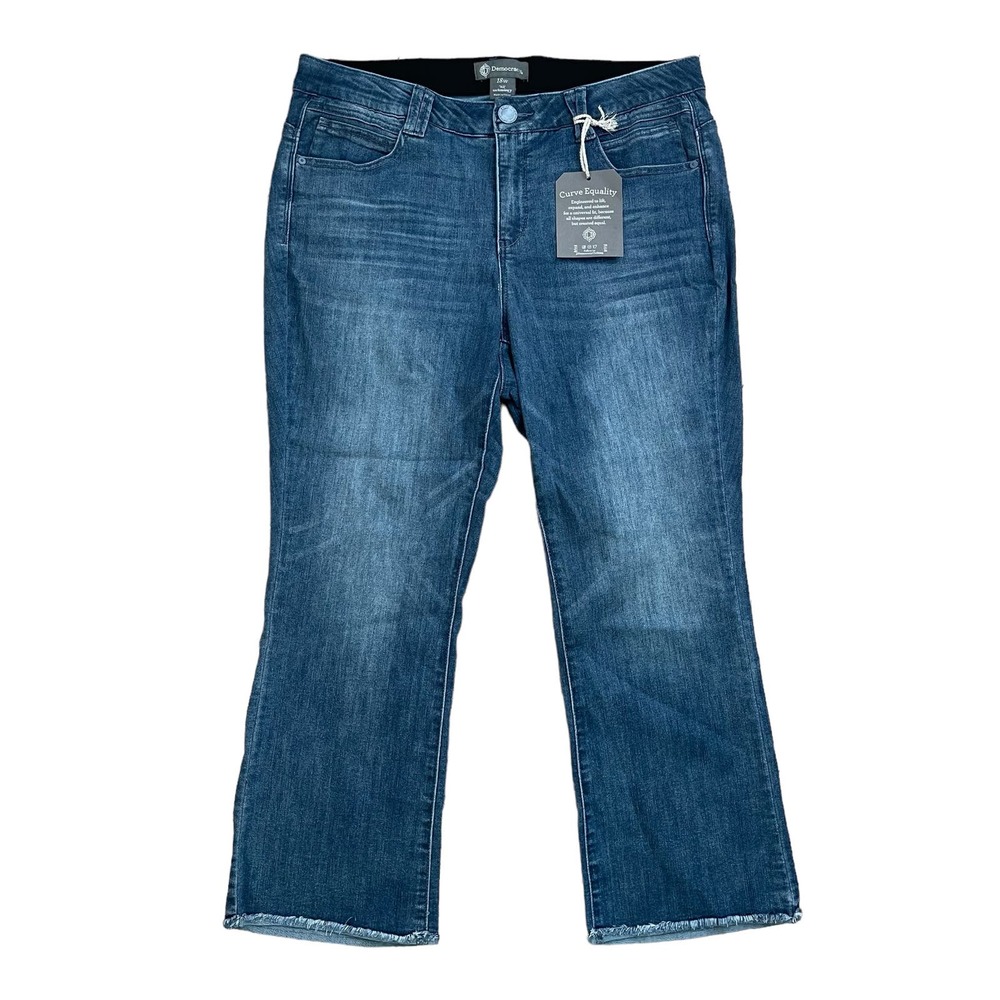 Democracy Ab Technology Curvy Cropped Jeans women’s size 18w